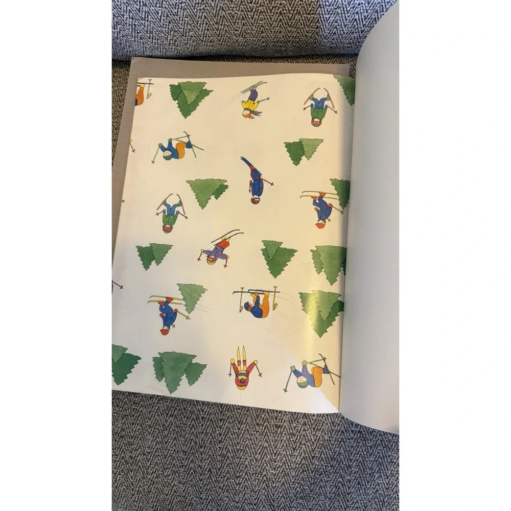 Vintage Wrapping Paper 1989 Super Wraps for Kids by Clair Moritz Y2K